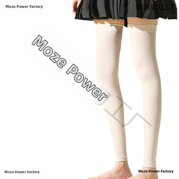 Manșete de protecție solară pentru picioare, pentru bărbați și femei, lungime medie, material Lycra cotton cu Spandex, cod D5scqtcr