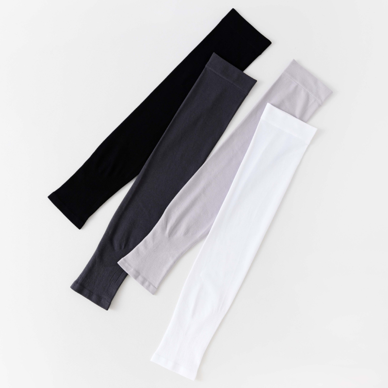 Manșon pentru picioare cu protecție UV, țesătură Ice Silk, nailon, unisex, lung