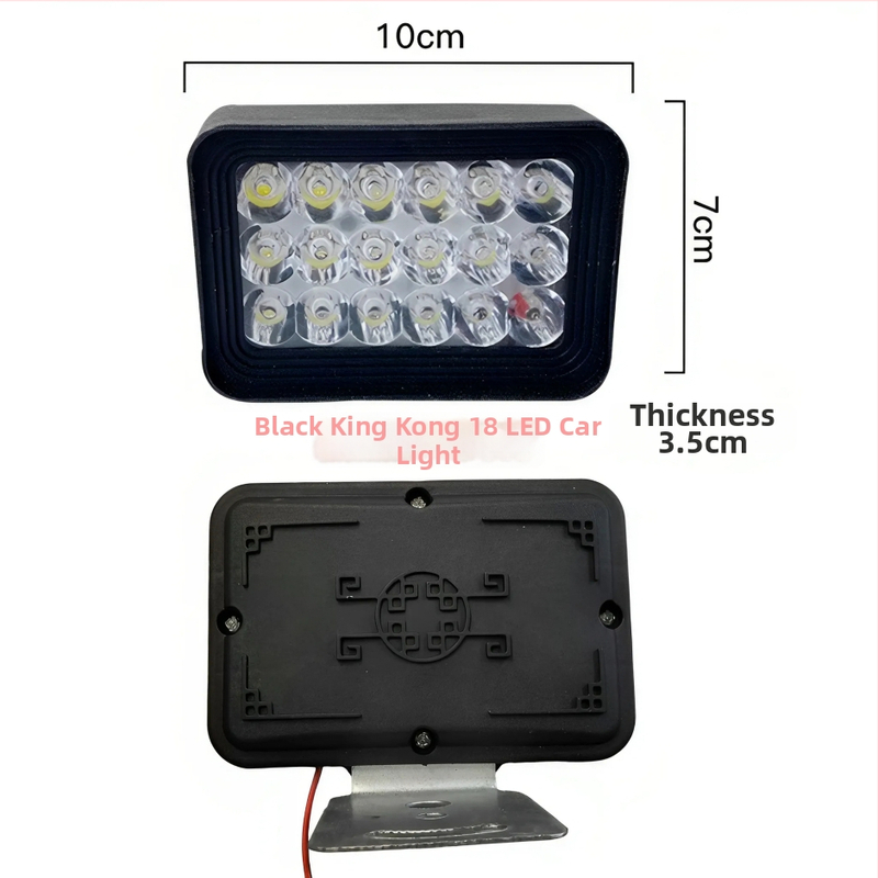 LED reflektor pre elektrické vozidlá, IP67 vodotesný, 12–80V, LED svetelný zdroj s vysokou svietivosťou, životnosť 20 000 h, vhodný pre vozidlá s tromi a štyrmi kolesami