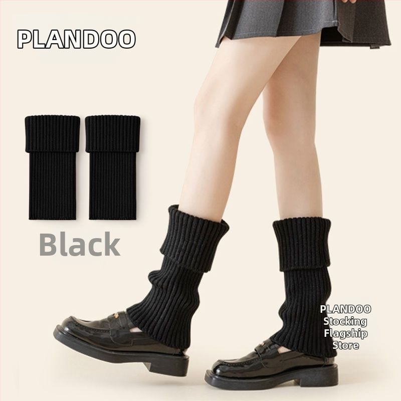 Manșete tricotate pentru femei, pentru toamnă și iarnă, încălzitoare de gambă, potrivite pentru purtat cu cizme de zăpadă, stil Y2K