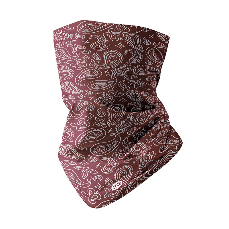 Sportska marama za glavu s Paisley uzorkom, poliester, za vanjsku upotrebu, prilagodljiv logotip, retro stil