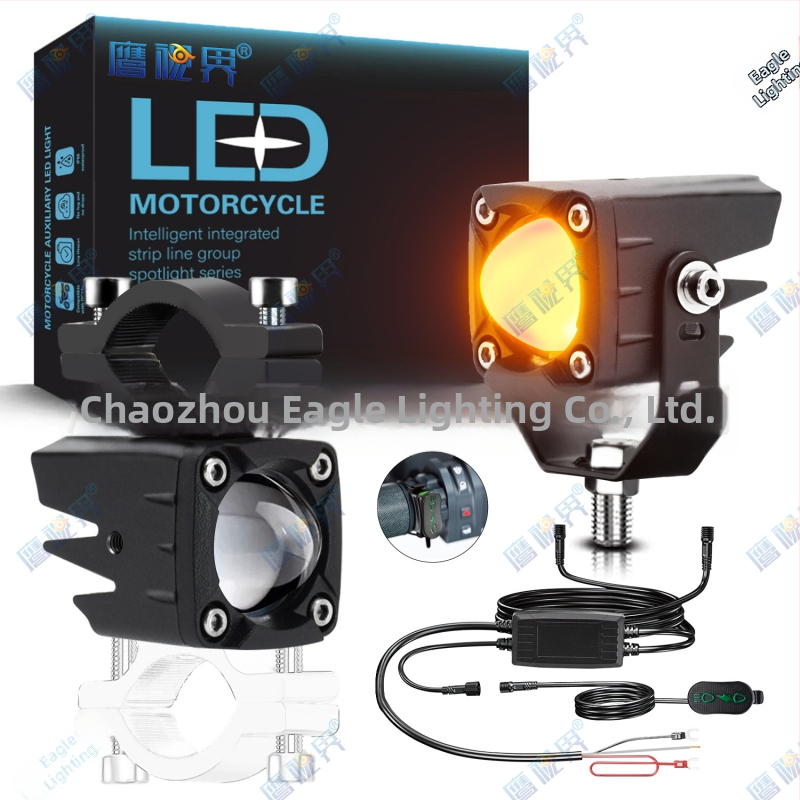LED motorový reflektor s telom z leteckého hliníka, reflexný pohárový kryt, LED zdroj svetla, model G0094.