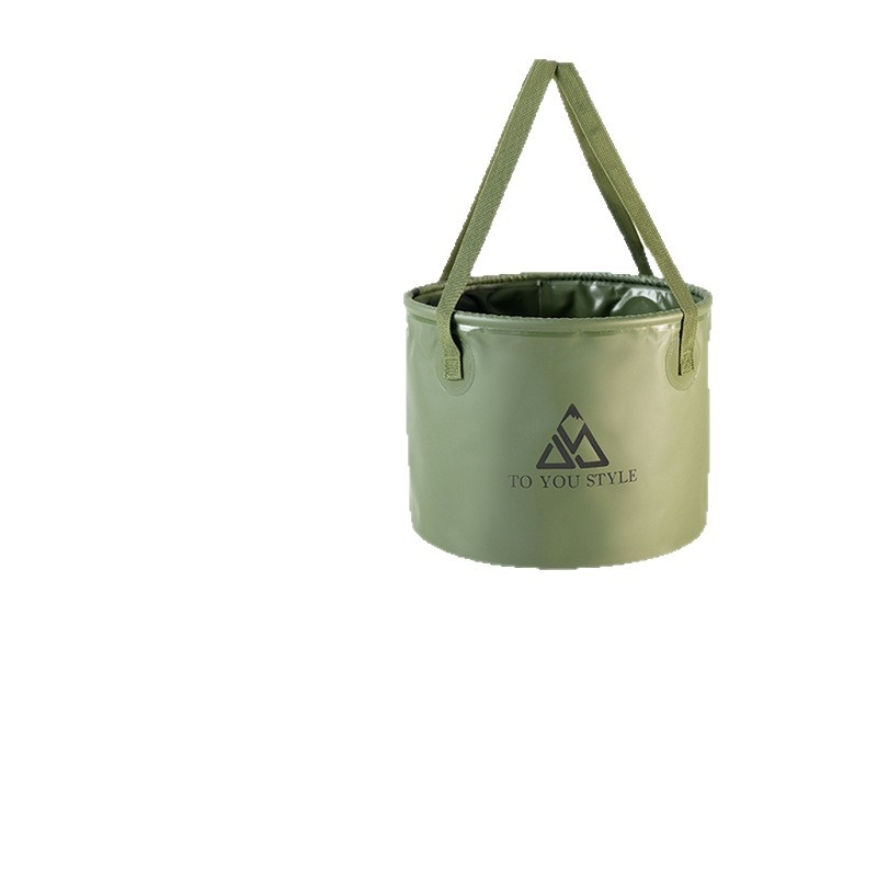 Sklopiva vanjska vodena torba, 10–20 L, PVC, vodootporna, za kampiranje, ribolov i pranje automobila