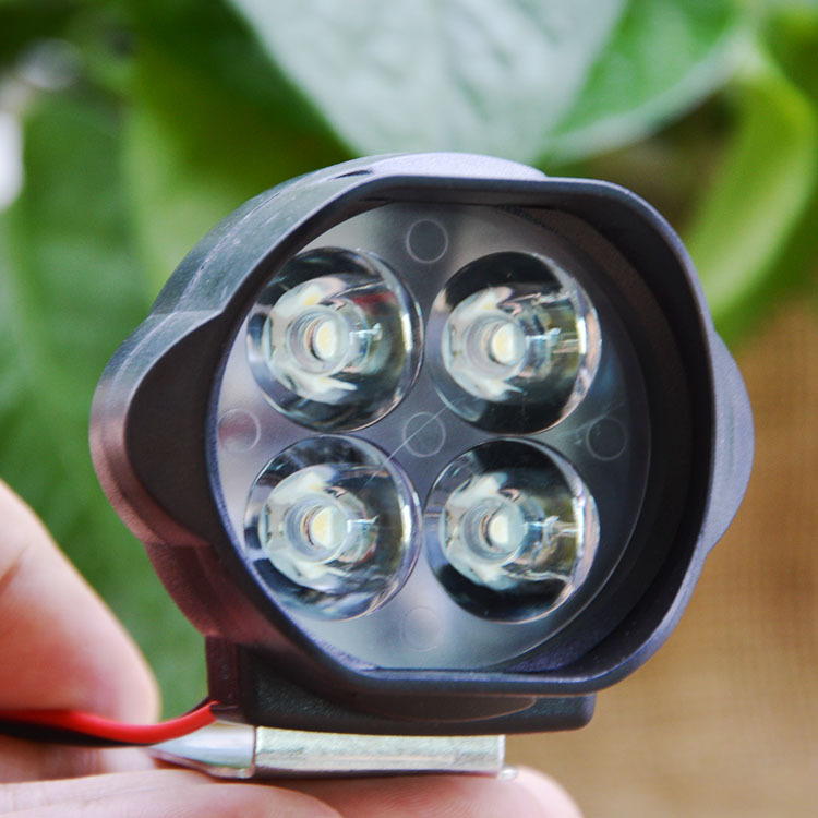 LED prednje svjetlo, visokoučinkovit reflektor, ABS kućište, 12V, za električna vozila i motocikle
