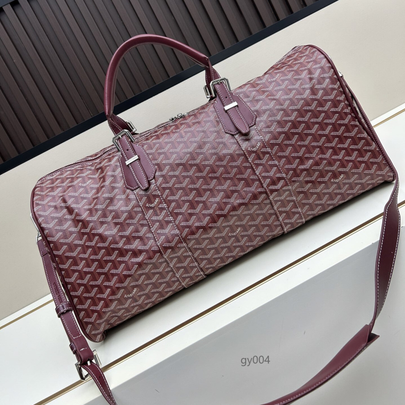 Geantă de călătorie unisex, capacitate 56-75 L, material PVC, model geometric, căptușeală poliester