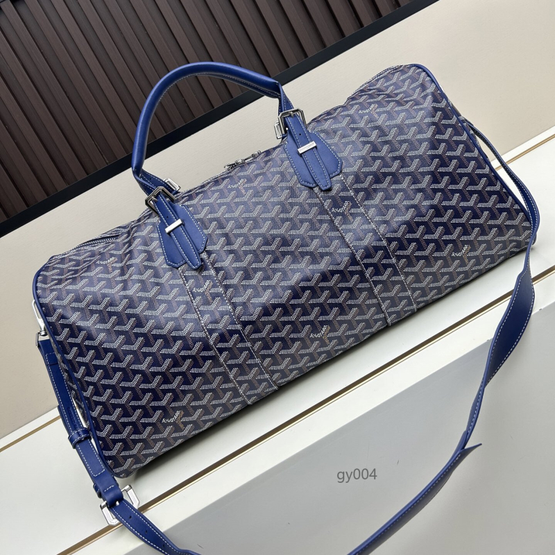 Geantă de călătorie unisex, capacitate 56-75 L, material PVC, model geometric, căptușeală poliester