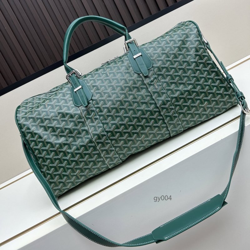 Geantă de călătorie unisex, capacitate 56-75 L, material PVC, model geometric, căptușeală poliester