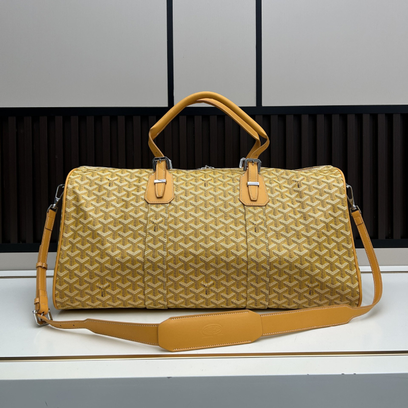 Geantă de călătorie unisex, capacitate 56-75 L, material PVC, model geometric, căptușeală poliester