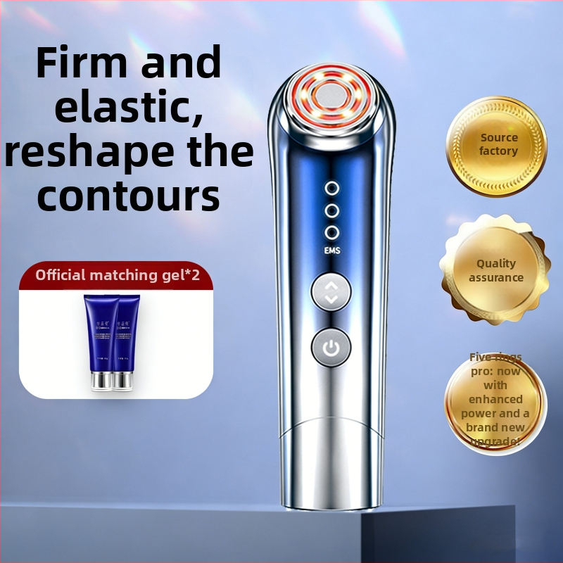 RF skaistumkopšanas ierīce mājas lietošanai sejas pacelšanai ar EMS un sarkano gaismas fototerapiju, modelis SK-698, svars 870 g, piemērots acīm, kaklam un sejai, pacelšana un tonusa uzlabošana, vienots ādas tonis