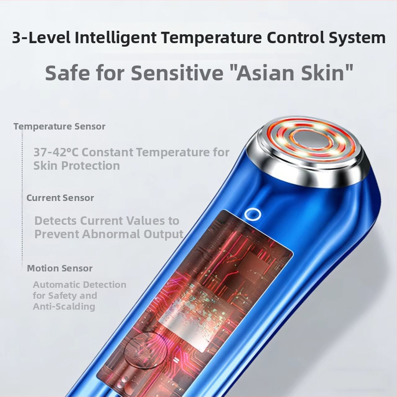 RF skaistumkopšanas ierīce mājas lietošanai sejas pacelšanai ar EMS un sarkano gaismas fototerapiju, modelis SK-698, svars 870 g, piemērots acīm, kaklam un sejai, pacelšana un tonusa uzlabošana, vienots ādas tonis