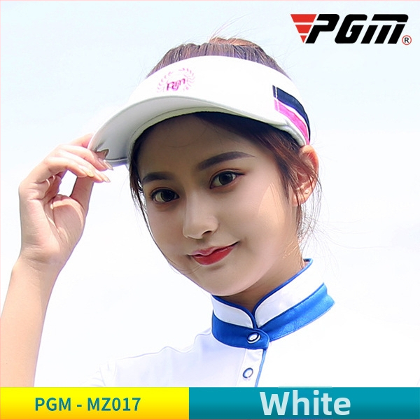 PGM női golf sapka, Leisure stílus, kültéri használatra, nyomtatott logó OK, márka PGM