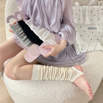 Șosete în stil balet pentru femei, cu tub înalt, Modal, anti-fricțiune, protecție UV, tricotate cu un singur ac (200N)