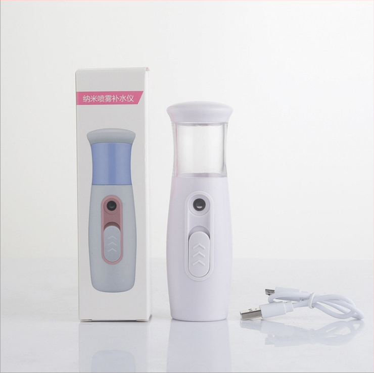 Veidojo veido tvaiko įrenginys su nano purškimu, šaltas purškimas, nešiojamas, modelis 002, miglos laikas ≤ 10 s, 1 lygis