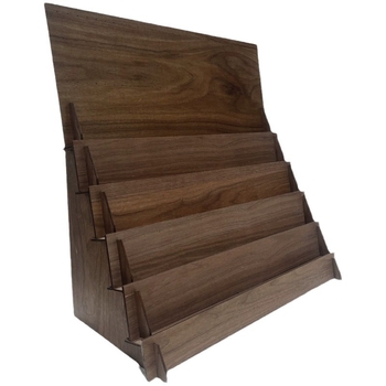 Дървена стойка за бижута, 3-етажна настолна поставка, мултифункционална, модерен минималистичен стил