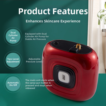 Уред за хидратиране на нокти с кислородна терапия, преносим, IPX8 водоустойчиво