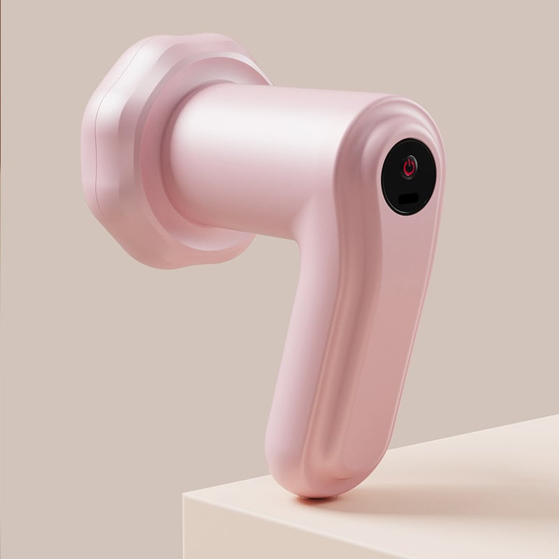 Φορητός ηλεκτρικός μασέρ σώματος με 6 κεφαλές μασάζ, κινητήρας με βούρτσες, ενσωματωμένη μπαταρία, πολυλειτουργικός, 5+ επιπέδων ταχύτητας