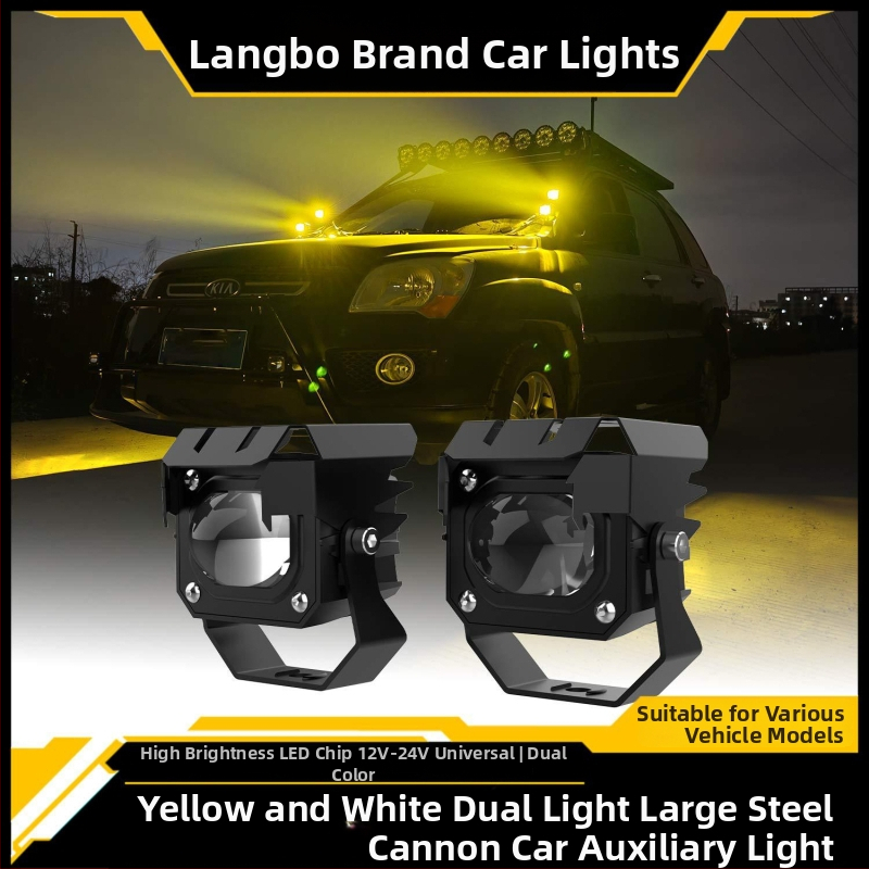 LED prednje svjetlo za motocikl 50W, 12V, IP67, 7000 lm, Model 2137