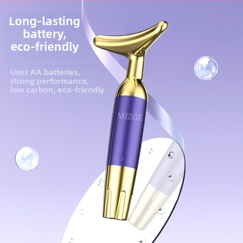 Kaklo įrenginys veido pakėlimui su vibraciniu masažu; modelis MGE-018; svoris 70 g