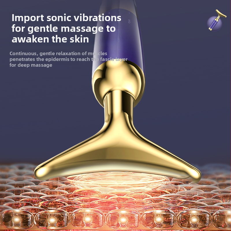 Kakla ierīce sejas pacelšanai ar vibrācijas masāžu; modelis MGE-018; svars 70 g