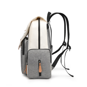 Anyák és babák számára készült táska, Oxford anyagból, vízálló, száraz-nedves elválasztás, légpárnás vállpánt, poliészter bélés