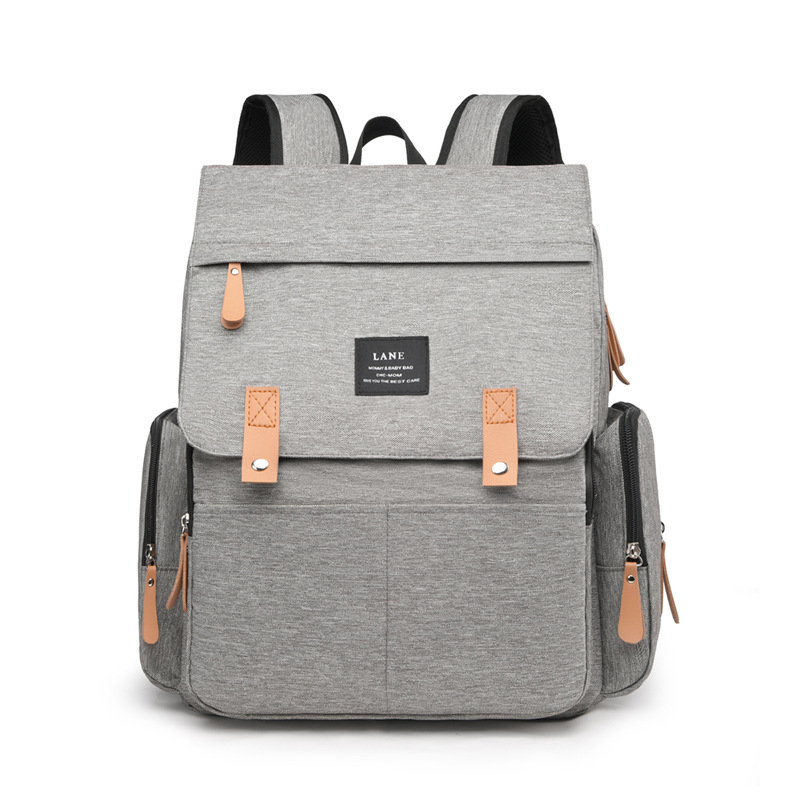 Anyák és babák számára készült táska, Oxford anyagból, vízálló, száraz-nedves elválasztás, légpárnás vállpánt, poliészter bélés