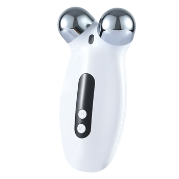 EMS вибрационен роликов масажор за домашна употреба, лифтинг на кожата и стягане на лице и шия, преносим електрически подмладяващ уред (Вградена батерия 300–500 mAh, преносим, IPX0)