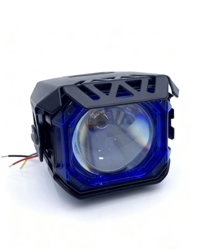 Мотоциклет LED фар - алуминиев корпус, PC леща, 24V, 25W, IP68 водоустойчив