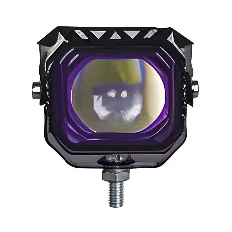 Мотоциклет LED фар - алуминиев корпус, PC леща, 24V, 25W, IP68 водоустойчив