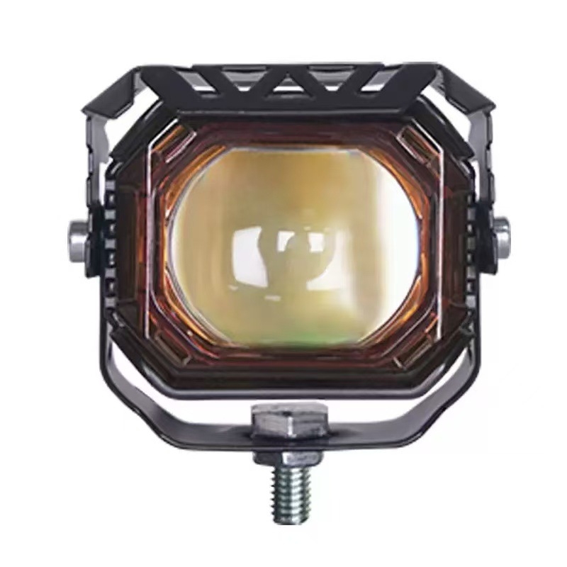 Мотоциклет LED фар - алуминиев корпус, PC леща, 24V, 25W, IP68 водоустойчив