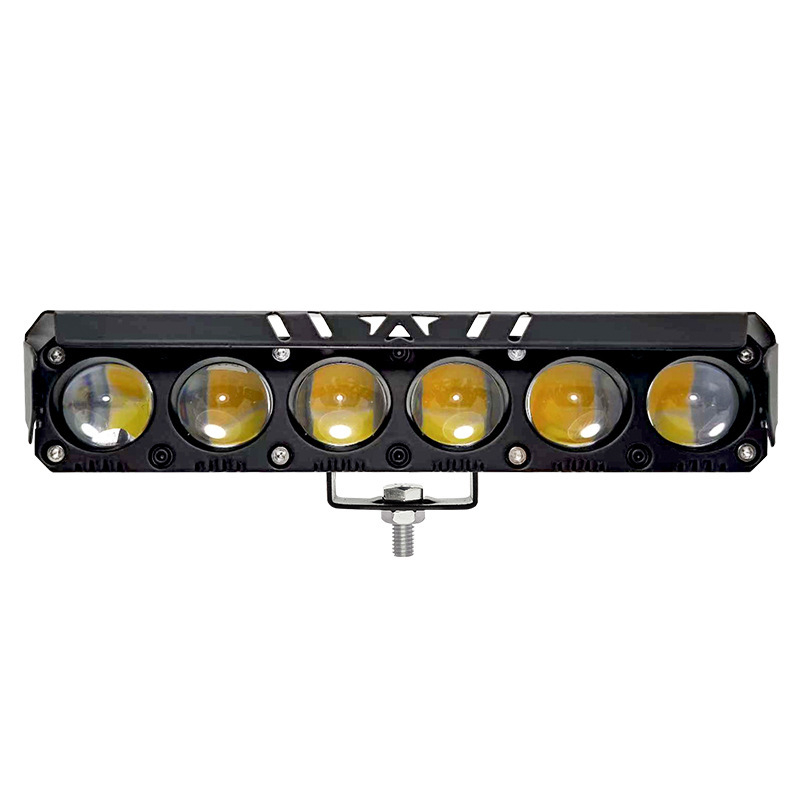LED reflektor Type C-6 s 6 diodama za terenska vozila, žuto-bijela, 9-36V, IP67, 60W, CENREE