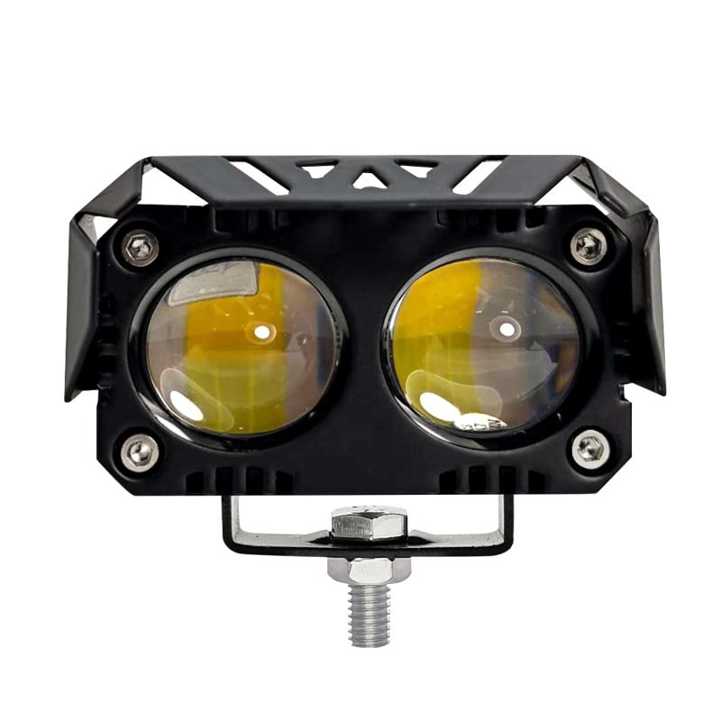 LED reflektor Type C-6 s 6 diodama za terenska vozila, žuto-bijela, 9-36V, IP67, 60W, CENREE