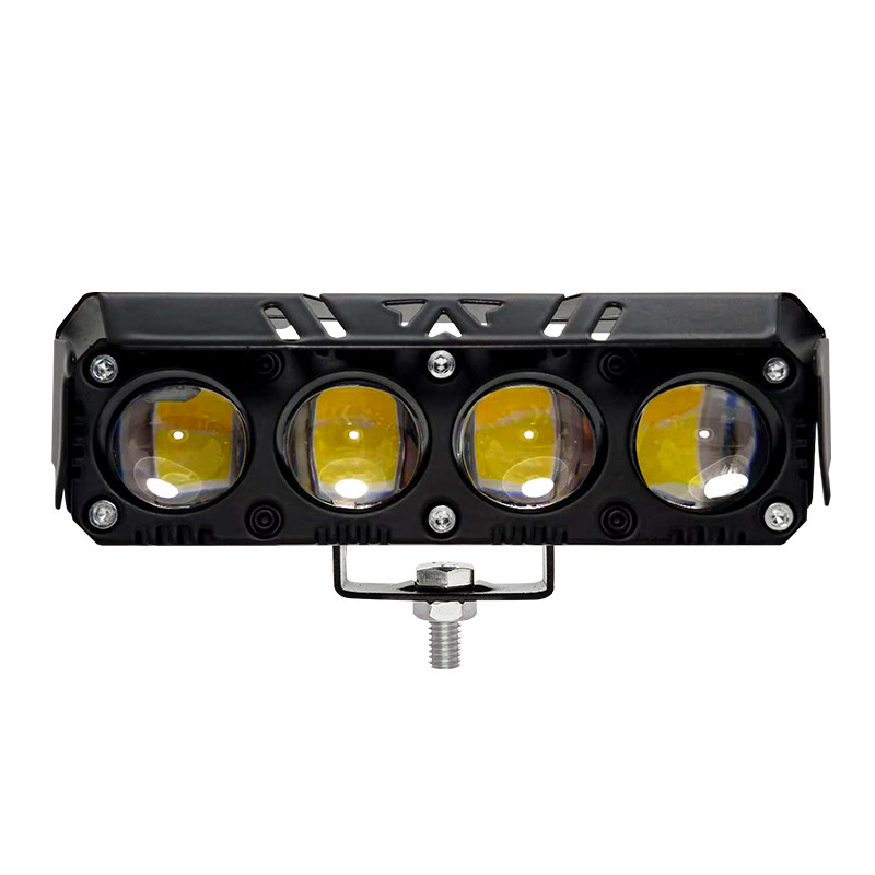 LED reflektor Type C-6 s 6 diodama za terenska vozila, žuto-bijela, 9-36V, IP67, 60W, CENREE