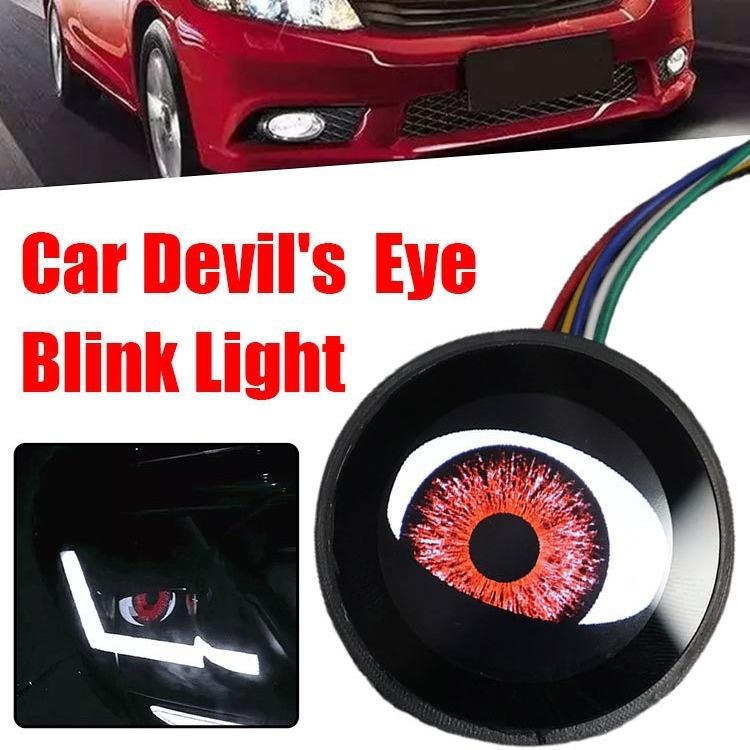 Univerzalni auto far s Demon Eye, dinamički — 30W, 12V, 36LED, LED+ABS