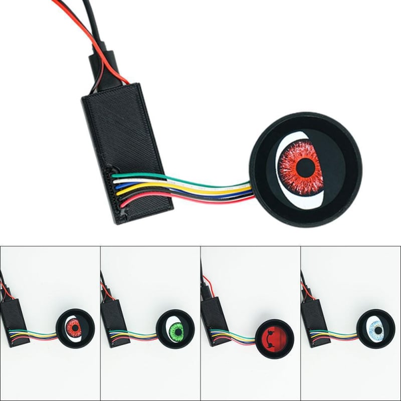 Univerzalni auto far s Demon Eye, dinamički — 30W, 12V, 36LED, LED+ABS