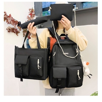Ruksak od Oxford platna, 20–35 L, vodootporan, ulični stil, zakrivljene naramenice