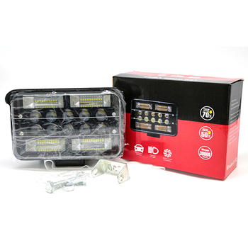 LED radna svjetiljka za auto s laserskim reflektorom — Laser Spotlight serija, univerzalna kompatibilnost, 12–80 V, 6500 lm, IP67, 50 000 h, aluminijsko kućište, PC plastični pokrov