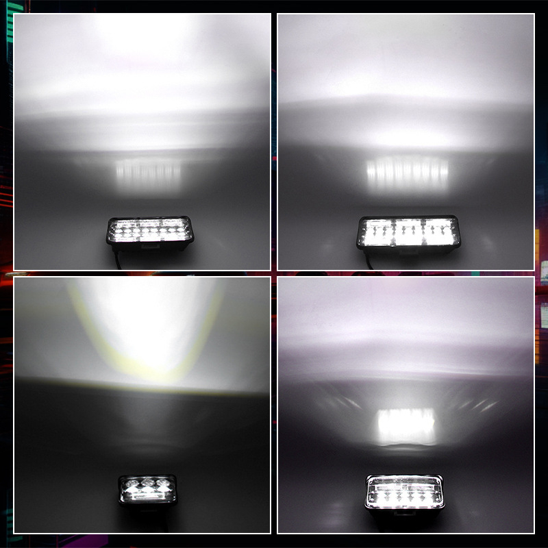 LED radna svjetiljka za auto s laserskim reflektorom — Laser Spotlight serija, univerzalna kompatibilnost, 12–80 V, 6500 lm, IP67, 50 000 h, aluminijsko kućište, PC plastični pokrov