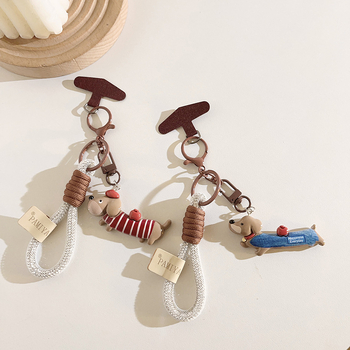 Pamia női mobiltelefon-lanyard nylon zsinórral és műanyag csattal