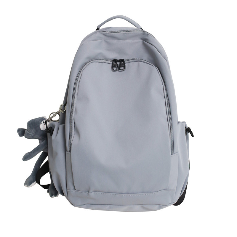 Unisex iskolai hátizsák, nagy kapacitású 20-35 L, nejlon külső, poliészter bélés, 12 hüvelykes laptop kompatibil, görbült vállpántok