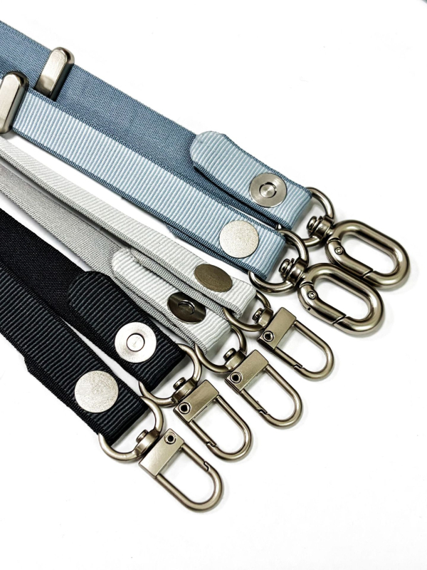 Lančić za telefon za kućište iPhone s magnetskim sustavom protiv gubitka, cross-body i vratna traka, tkanina od poliestera, metalna kopča