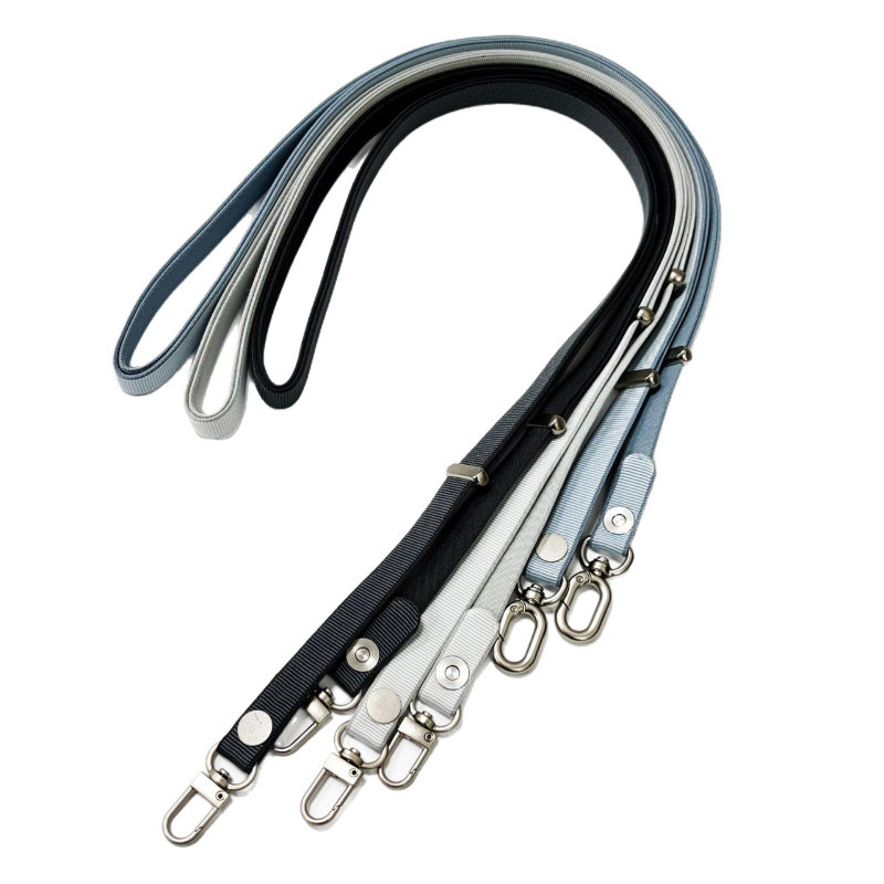 Lančić za telefon za kućište iPhone s magnetskim sustavom protiv gubitka, cross-body i vratna traka, tkanina od poliestera, metalna kopča