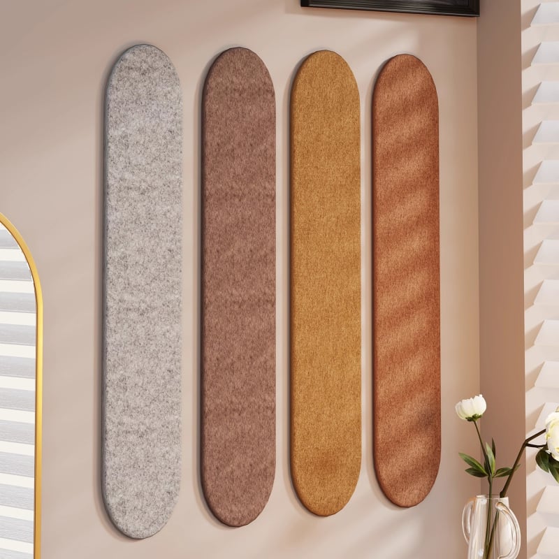 Falra szerelhető ékszerendező filc táblával, 4 szintes, sokoldalú tároló nyakláncok és karkötők számára