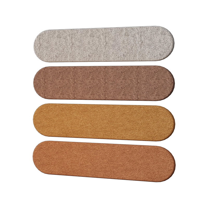 Falra szerelhető ékszerendező filc táblával, 4 szintes, sokoldalú tároló nyakláncok és karkötők számára