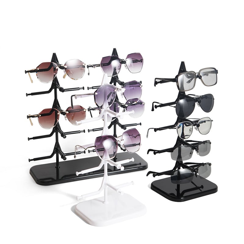 Jednodelni stalak za naočale, PS materijal, Sail stil, pet katova, injekcijsko oblikovanje