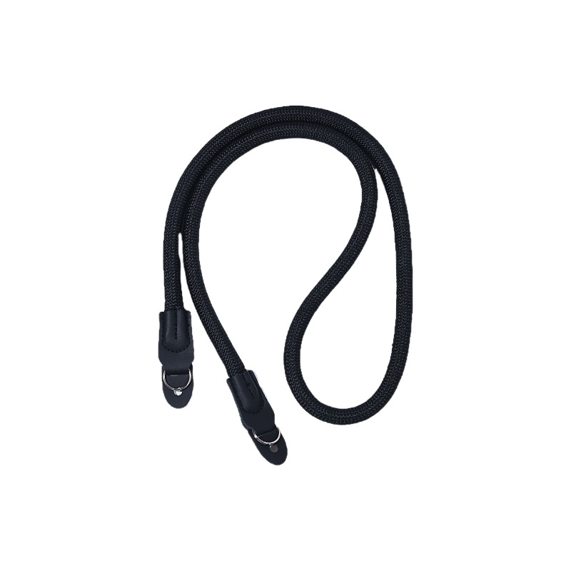 Ιμάντας λαιμού για κάμερα, νάιλον σχοινί ορειβασίας, χειροποίητος από την τεχνολογία Wodelang, unisex σχεδίαση με halterneck, μεταλλική αγκράφα