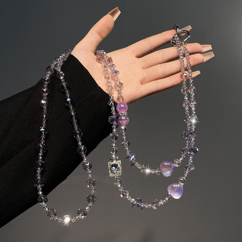 Telefon kiegészítő, Kolegia, akril, kreatív stílus, geometrikus minta, díszítés