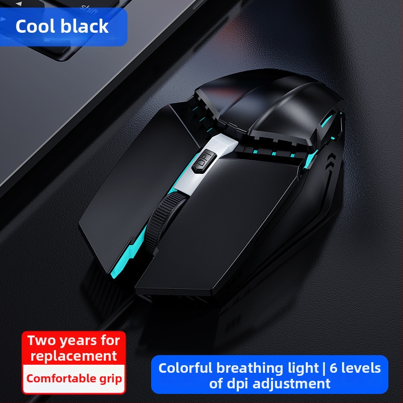 Žična gaming optička miša, 6 tipki, USB sučelje, DPI 3500, kabel duljine 1,8 m