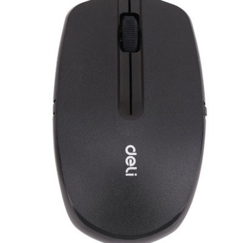 Deli 3716 kábeles egér – optikai érzékelő, ergonómikus kialakítás, kábelhossz 2 m