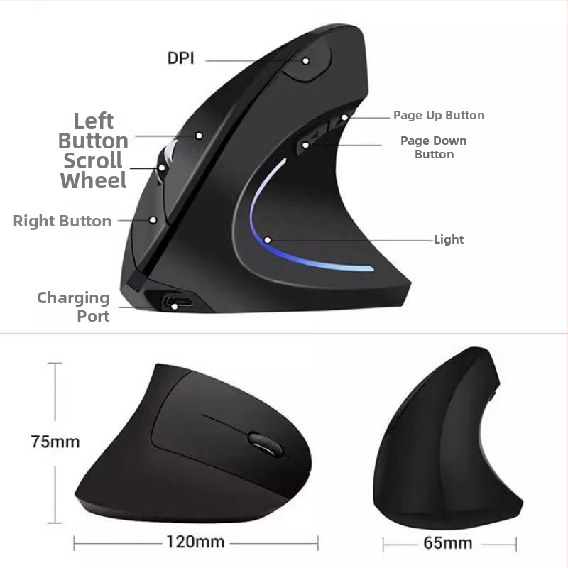 Optički USB kabelski miš, 2 tipke, USB sučelje