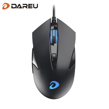 Daryou žični miš, USB sučelje, 6 tipki, kabel duljine 1,8 m, ergonomski optički senzor